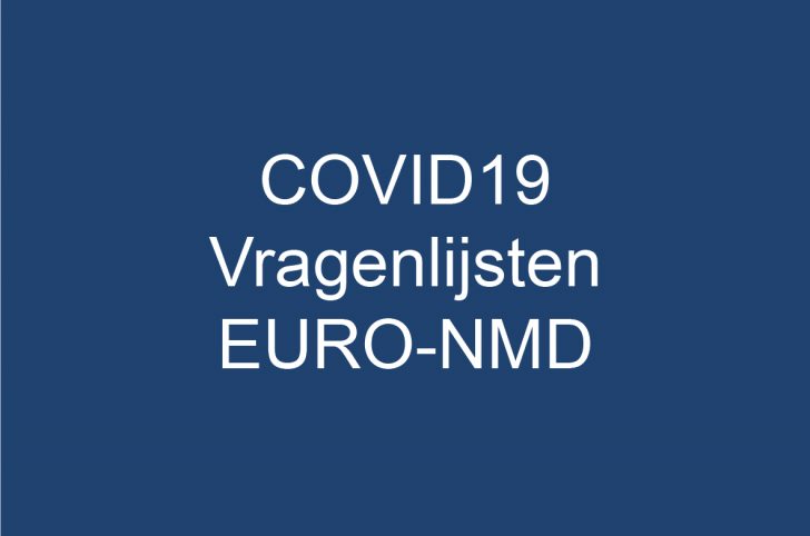 COVID19: Vragenlijsten van EURO-NMD