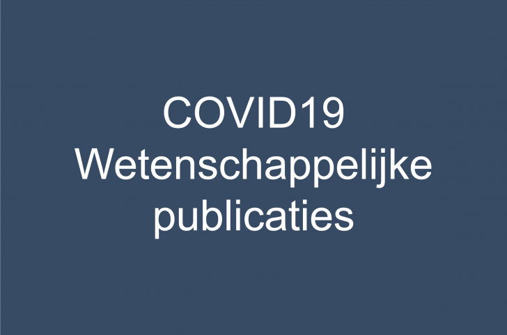 COVID19: Wetenschappelijke publicaties